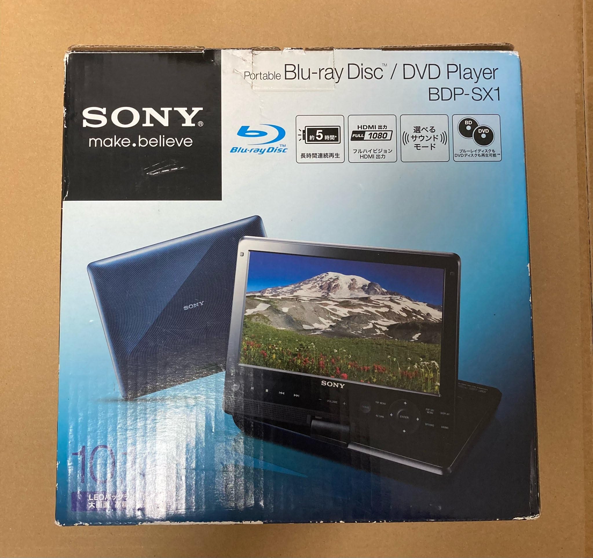 Amazon | SONY ポータブルブルーレイディスク/DVDプレーヤー BDP-SX1