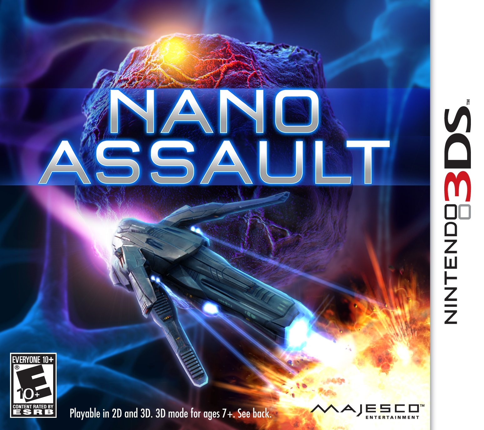 Amazon.com: Nano Assault - Nintendo 3DS : Majesco Entertainment