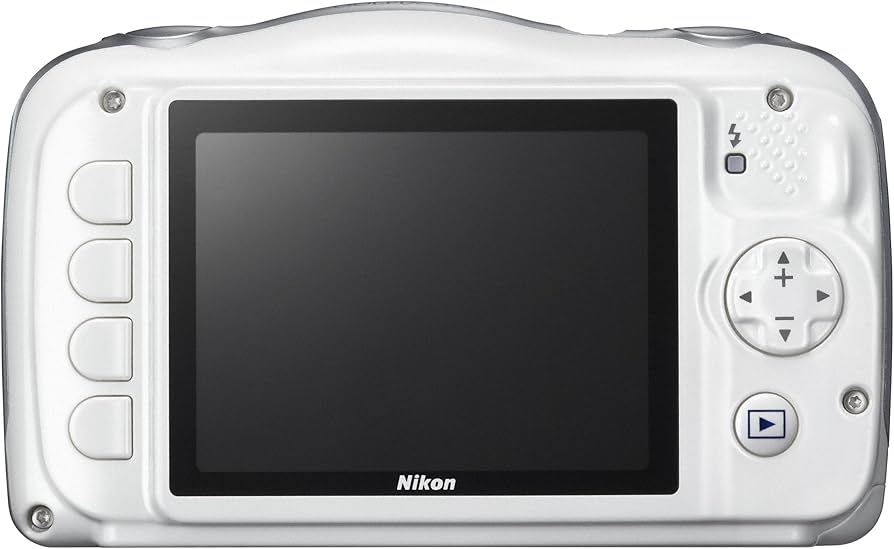 Amazon.com : Nikon COOLPIX S33 Waterproof Digital Camera (White