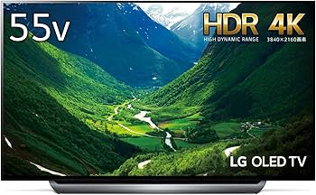 Amazon | LG 55V型 有機EL テレビ OLED55C8PJA 4K ドルビービジョン