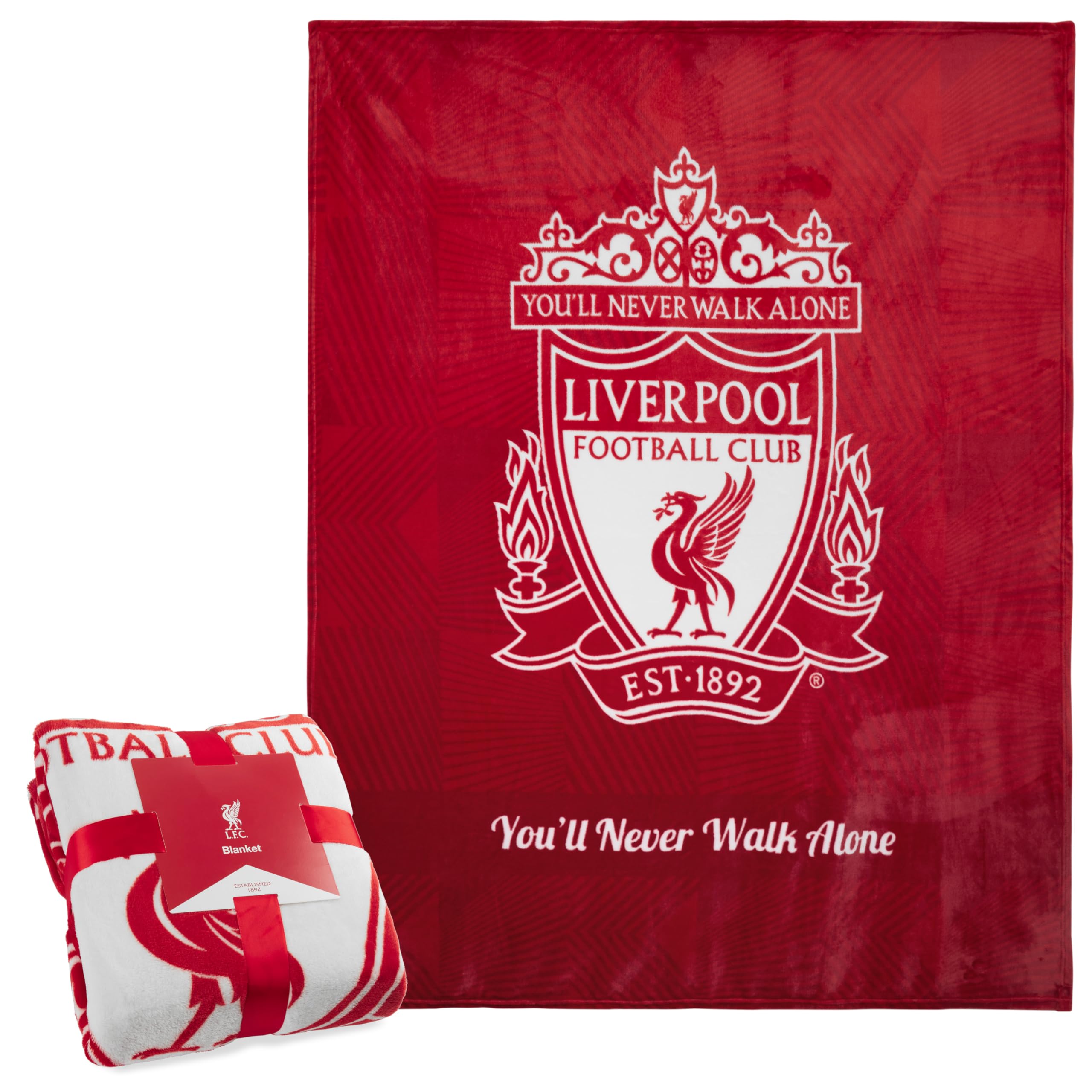 Amazon.com: Liverpool F.C. Fleece Bed Blanket Soft Sofa Throw for