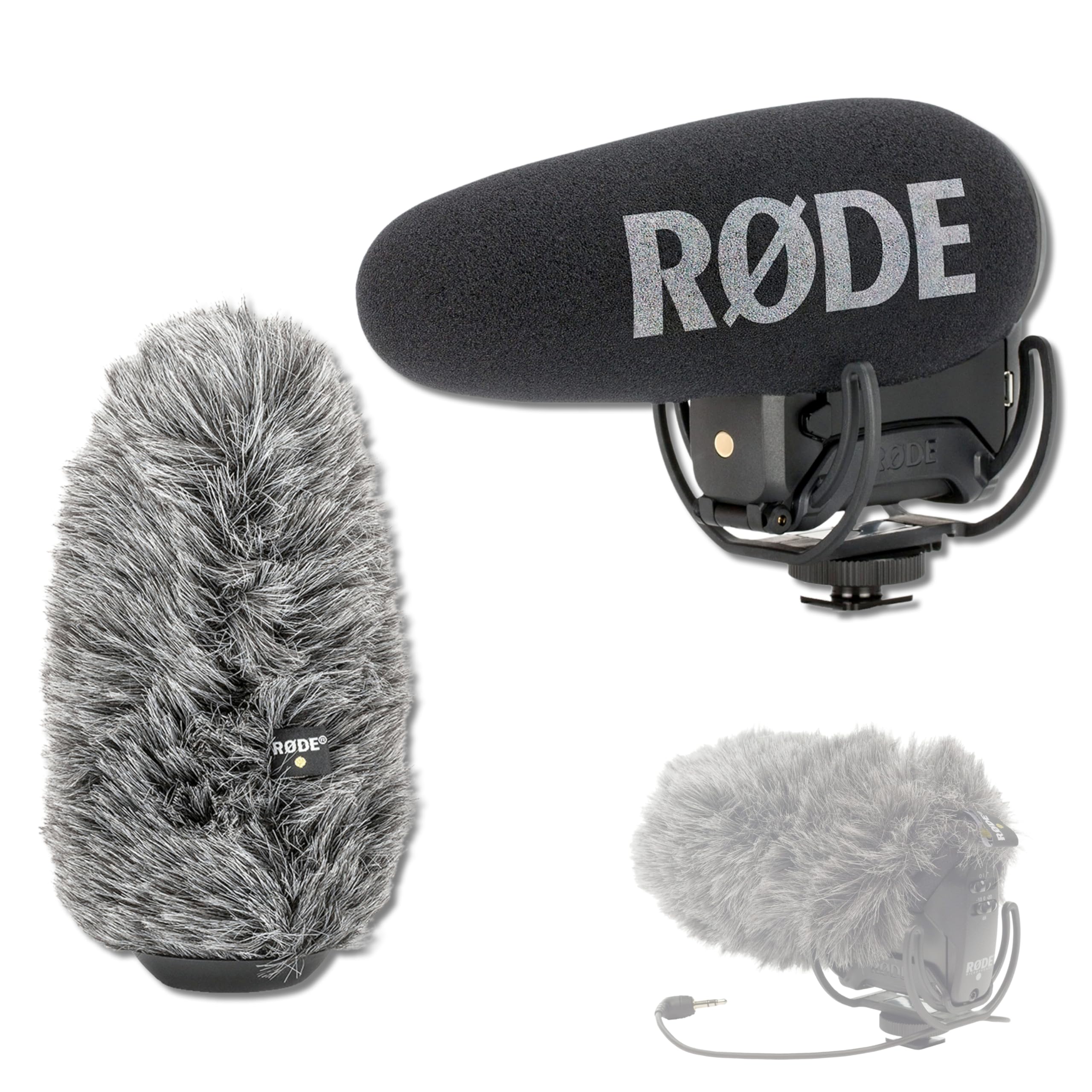 Amazon.com : Rode VideoMic Pro+ Camera-Mount Shotgun Microphone