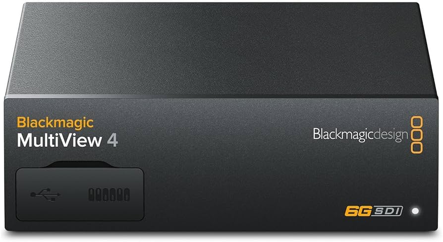 Amazon | Blackmagic Design MultiView 4 | 4 SDI ビデオソース