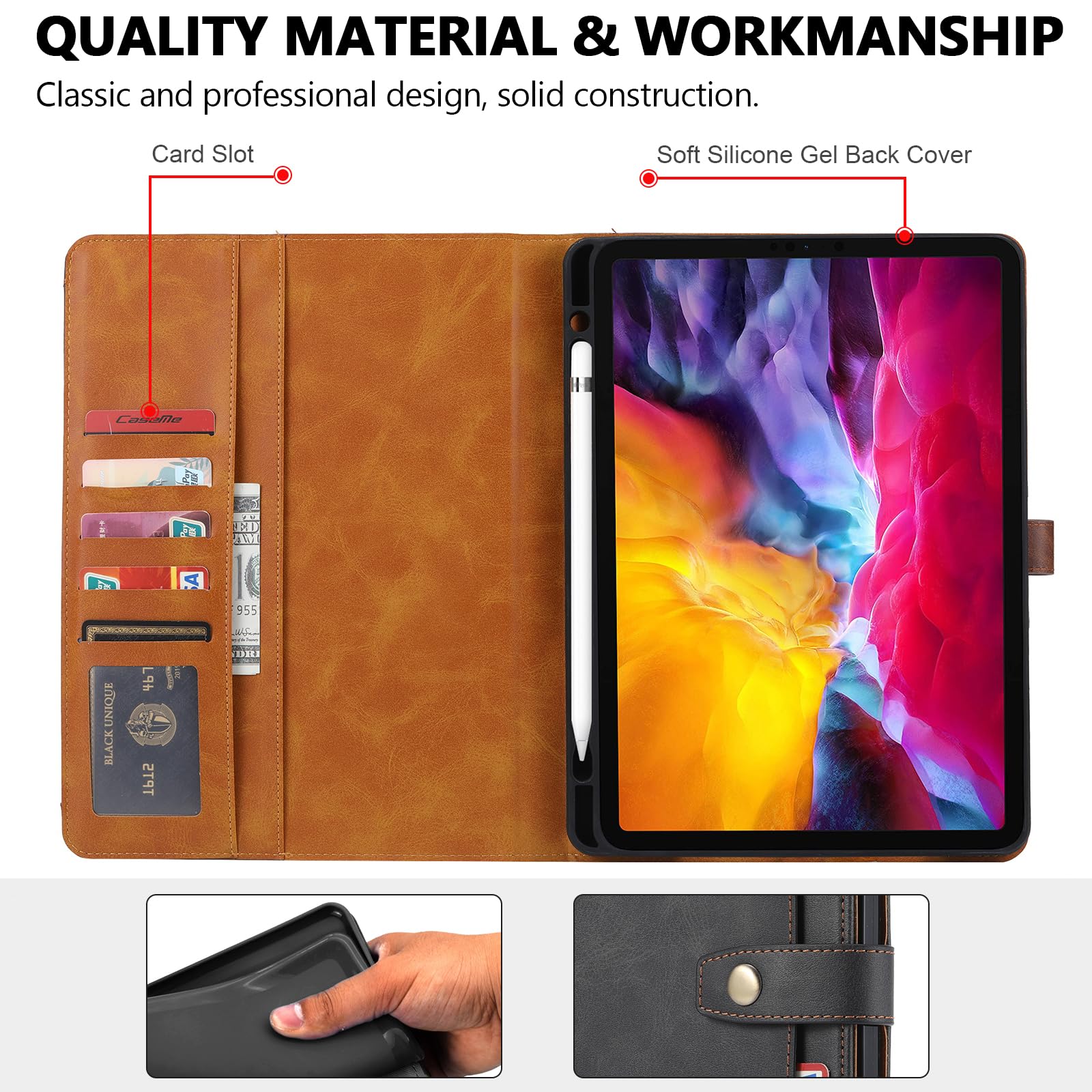 Amazon.com: Folio Case for iPad Air 13-inch (M3 2025)(M2 2024