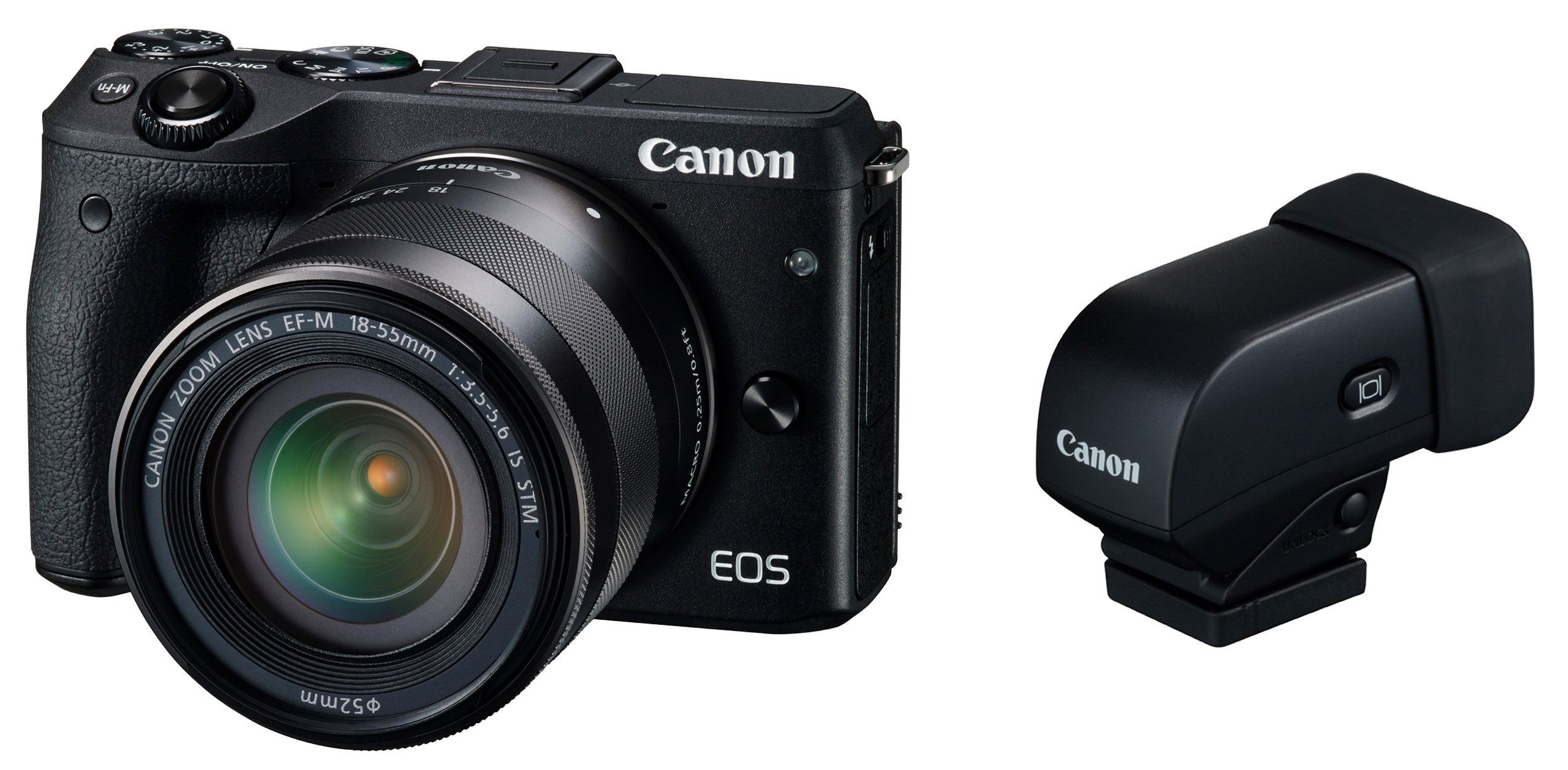 Amazon | Canon ミラーレス一眼カメラ EOS M3 レンズEVFキット