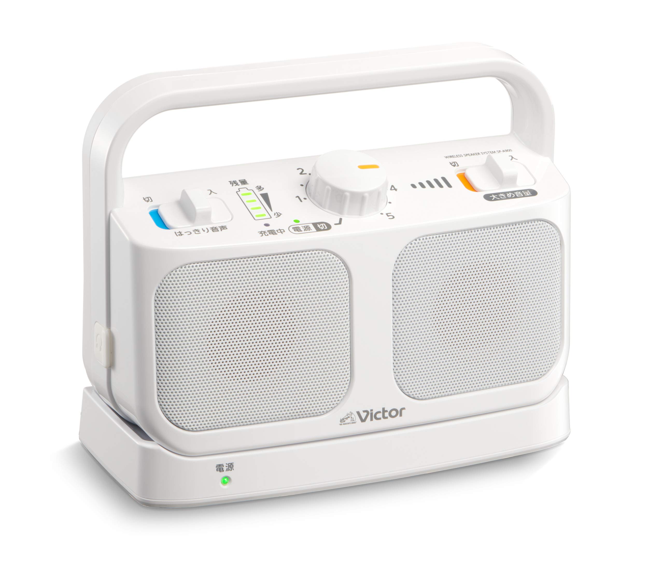 Amazon.co.jp: JVCケンウッド Victor SP-A900-W 手元テレビスピーカー
