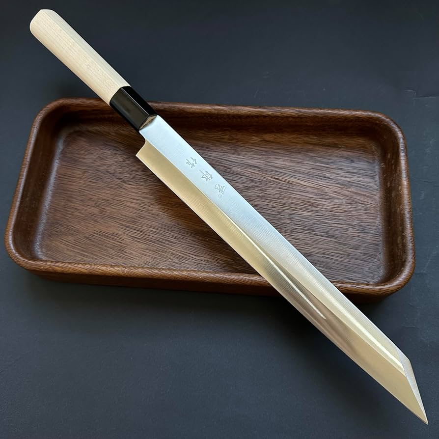 Amazon | 柳刃包丁270mm モリブデン鋼製 9寸 両刃 刺身包丁 和包丁 切