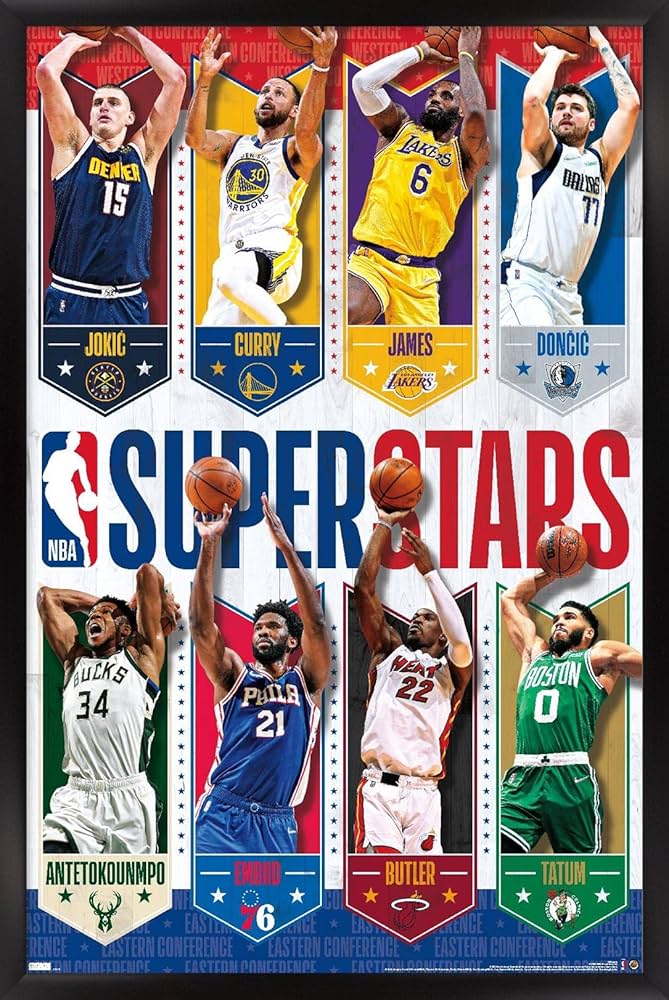 Amazon.co.jp: Trends International NBAリーグ スーパースターズ 22