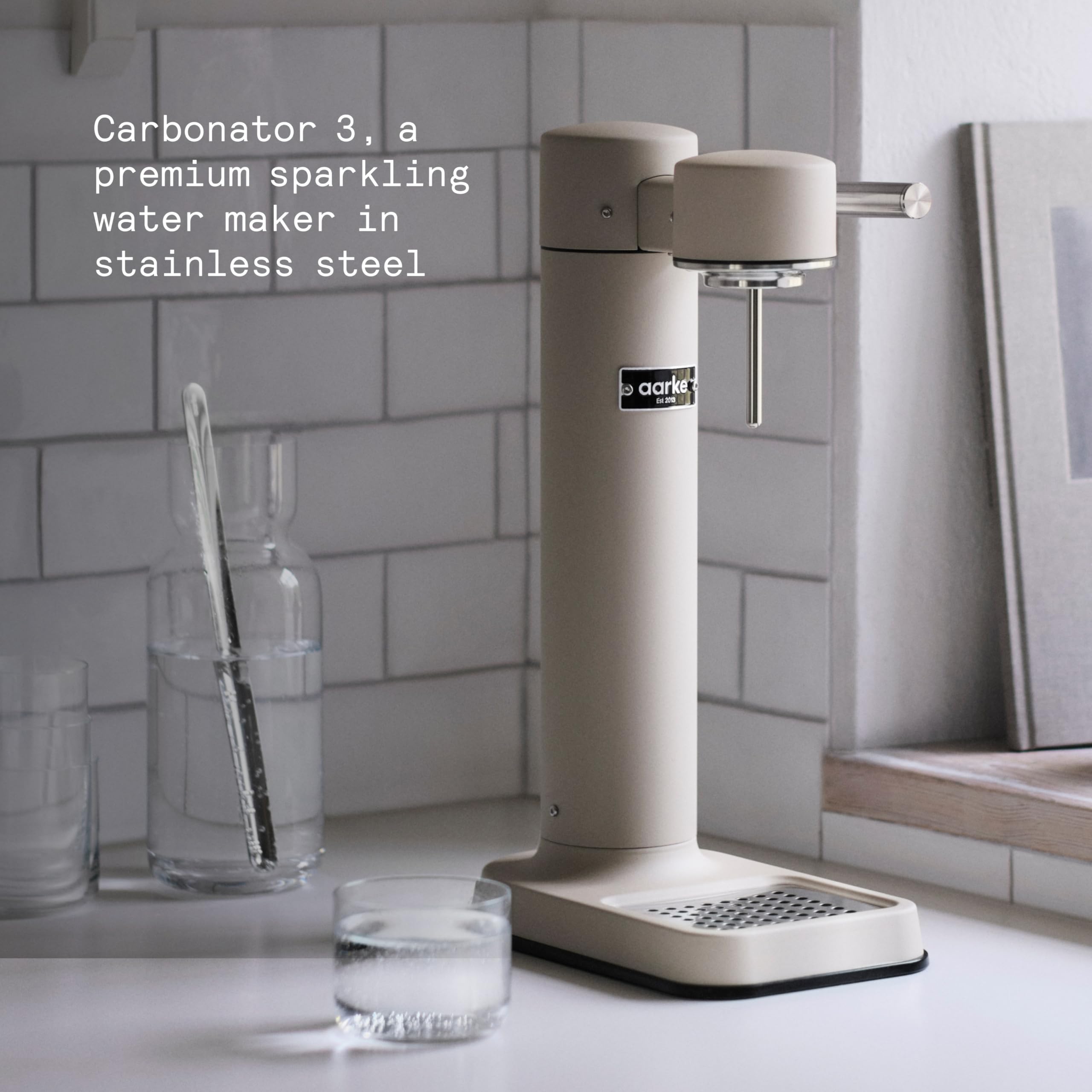 Amazon | 【国内正規品】AARKE Carbonator Ⅲ (Sand Beige) ソーダ