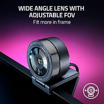 Amazon.co.jp: Razer Kiyo Pro ウェブカメラ ストリーミング、ゲーム