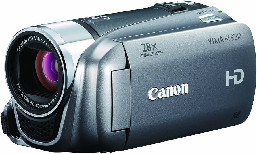 Amazon.com : Canon VIXIA HF R200 Full HD Camcorder with Dual SDXC