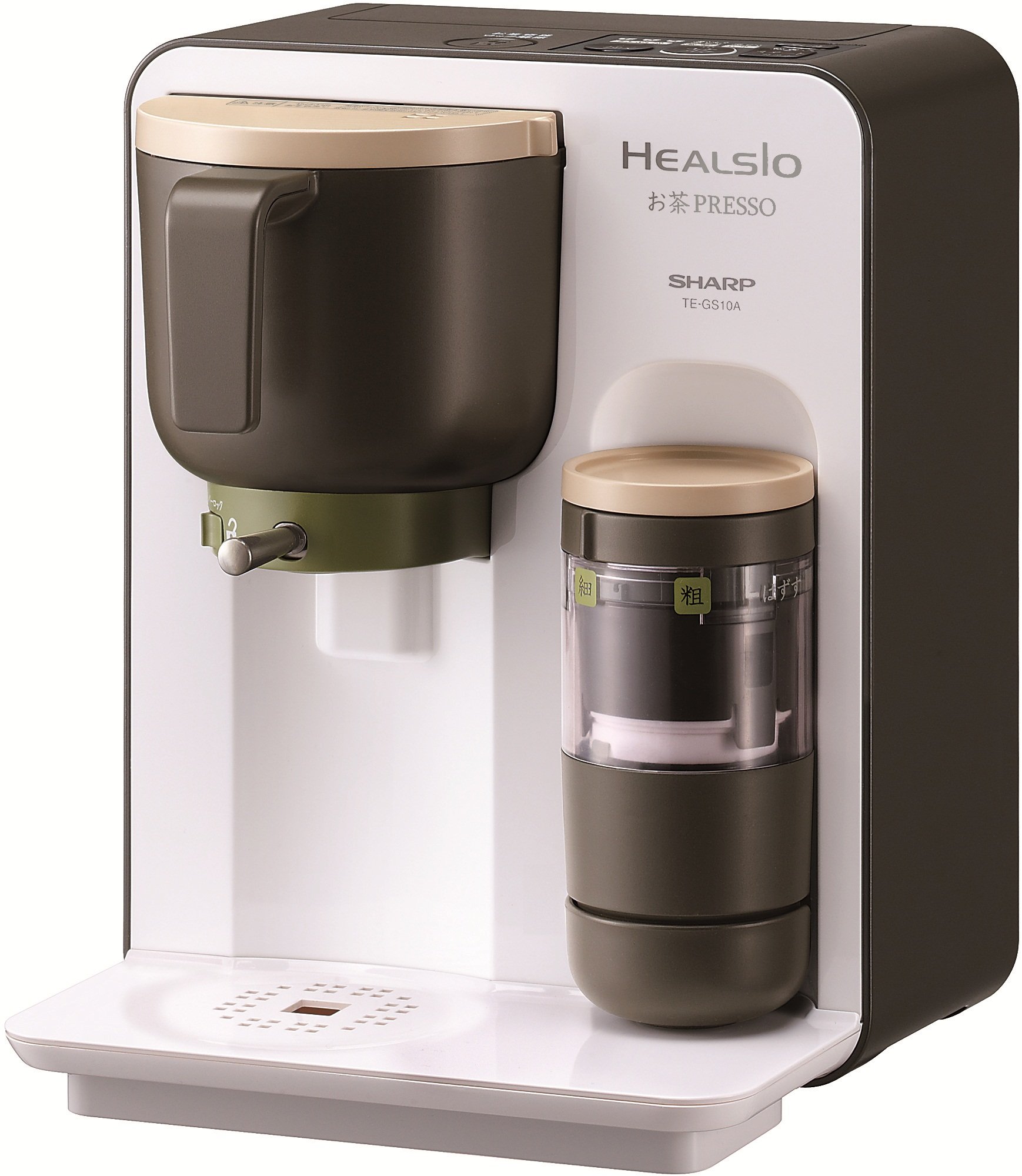 Amazon | SHARP HEALSIO お茶PRESSO ホワイト系 TE-GS10A-W | シャープ