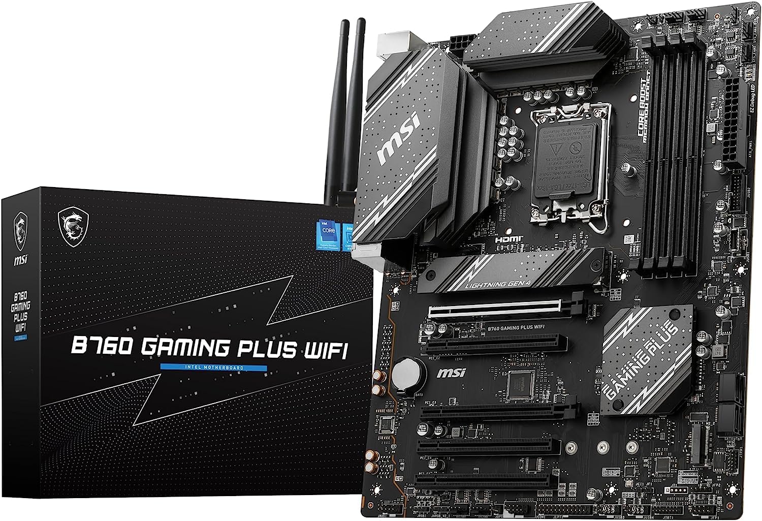 Amazon | MSIマザーボード B760 GAMING PLUS WIFI DDR5 第14/13/12世代