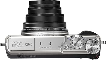 Amazon.com : OLYMPUS Compact digital camera STYLUS SH-3 Silver