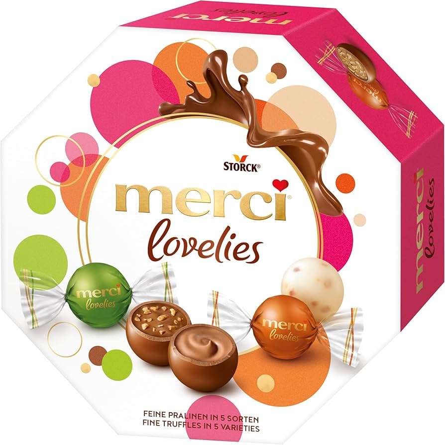 Amazon.com : Merci Lovelies Classic 185g - GIFT BOX with 14