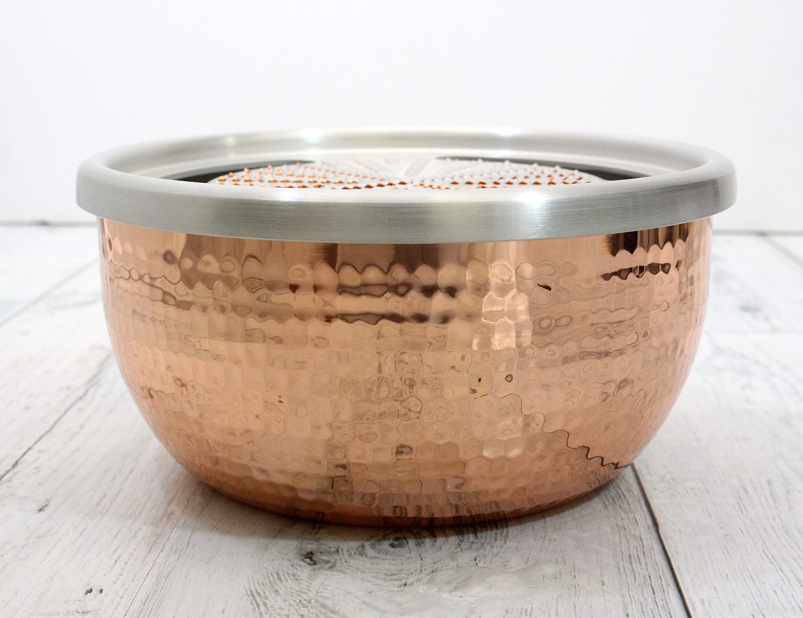 Amazon｜新光堂 日本製 純銅 薬味おろし器8㎝(銅器) ギフトラッピング