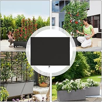 Amazon.co.jp: アースボックスカバー、プランターカバー,マルチカバー