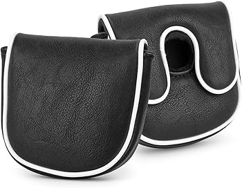 Amazon.co.jp: マレットパターヘッドカバー Blackスタイル マグネット