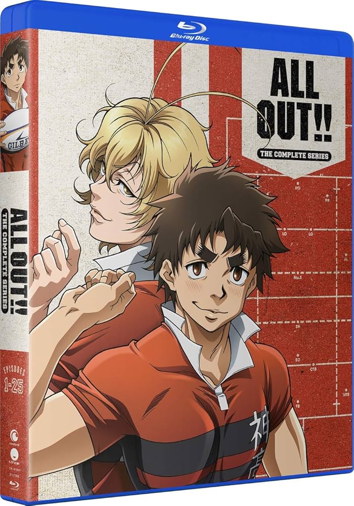 Amazon.com: ALL OUT!!: The Complete Series [Blu-ray] : Brad