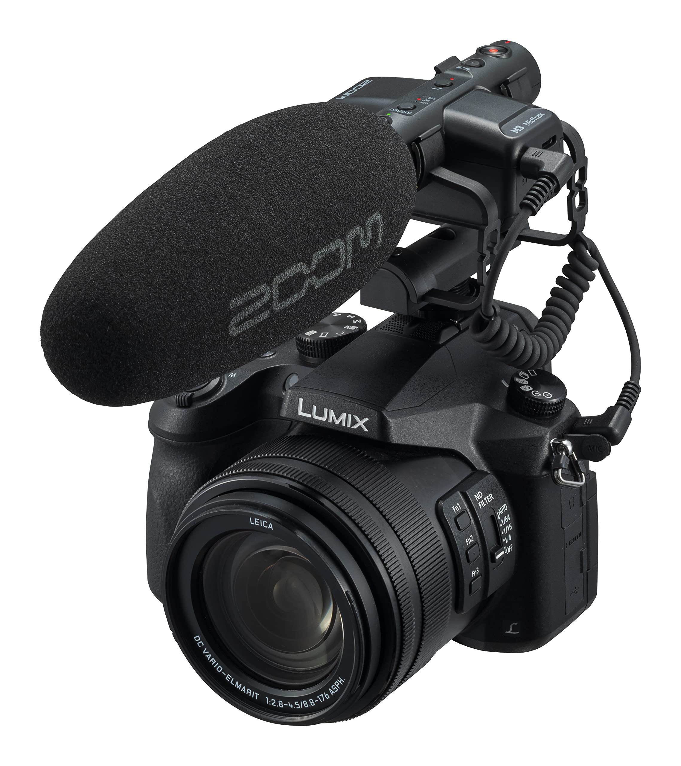 Amazon | Zoom M3 MicTrak ステレオオンカメラショットガンマイク 32