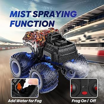 Amazon.com: Remote Control Monster Car, 2.4GHz RC Crocodile