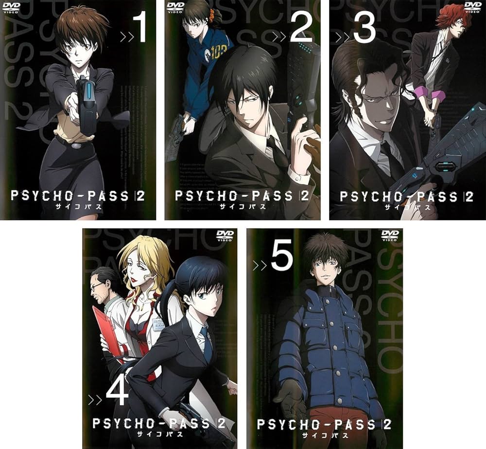 Amazon.co.jp: PSYCHO-PASS サイコパス2 (初回限定盤)全5巻