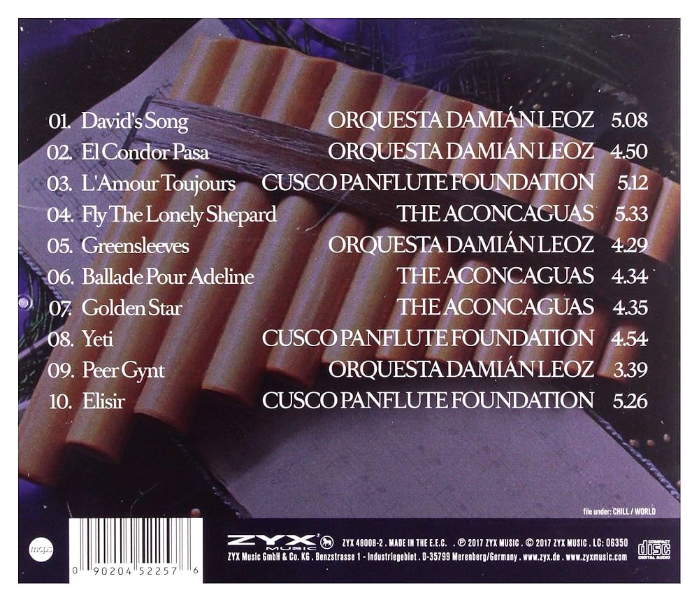 クラシック Cornel Pana Panpipes & Greatest Classics Panpipe
