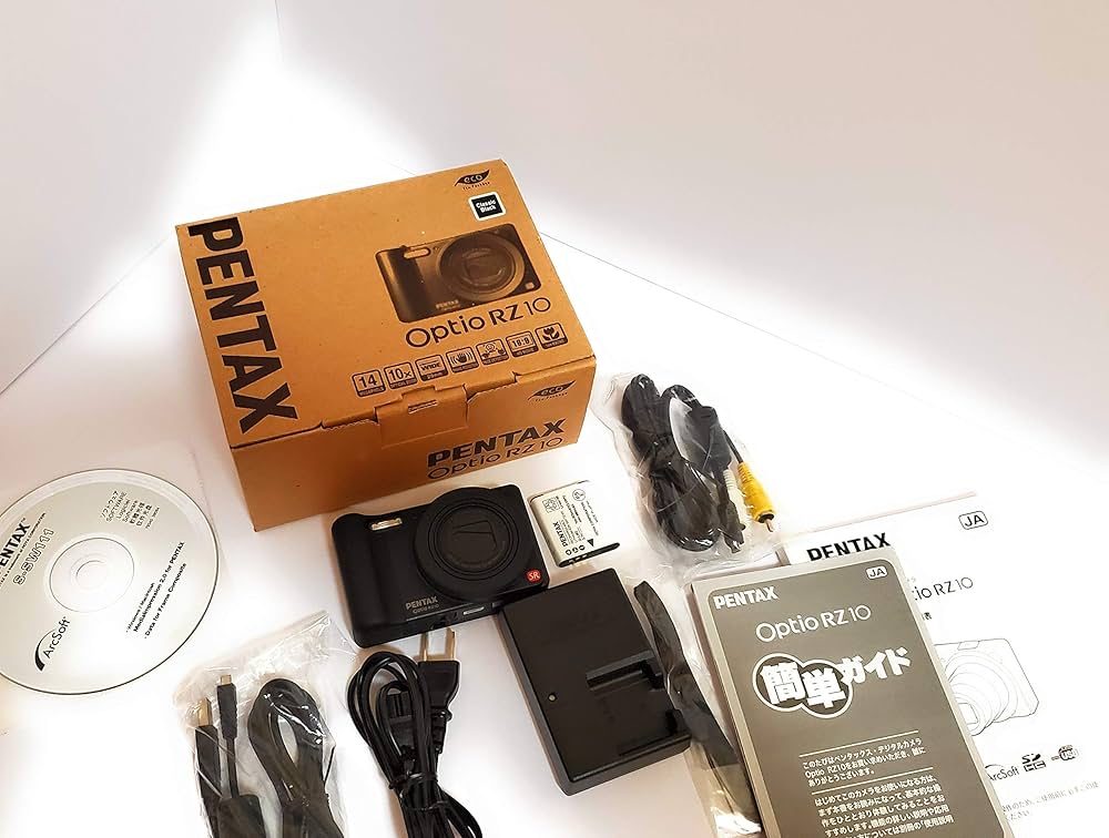 Amazon | PENTAX デジタルカメラ Optio RZ10 クラシックブラック 1400