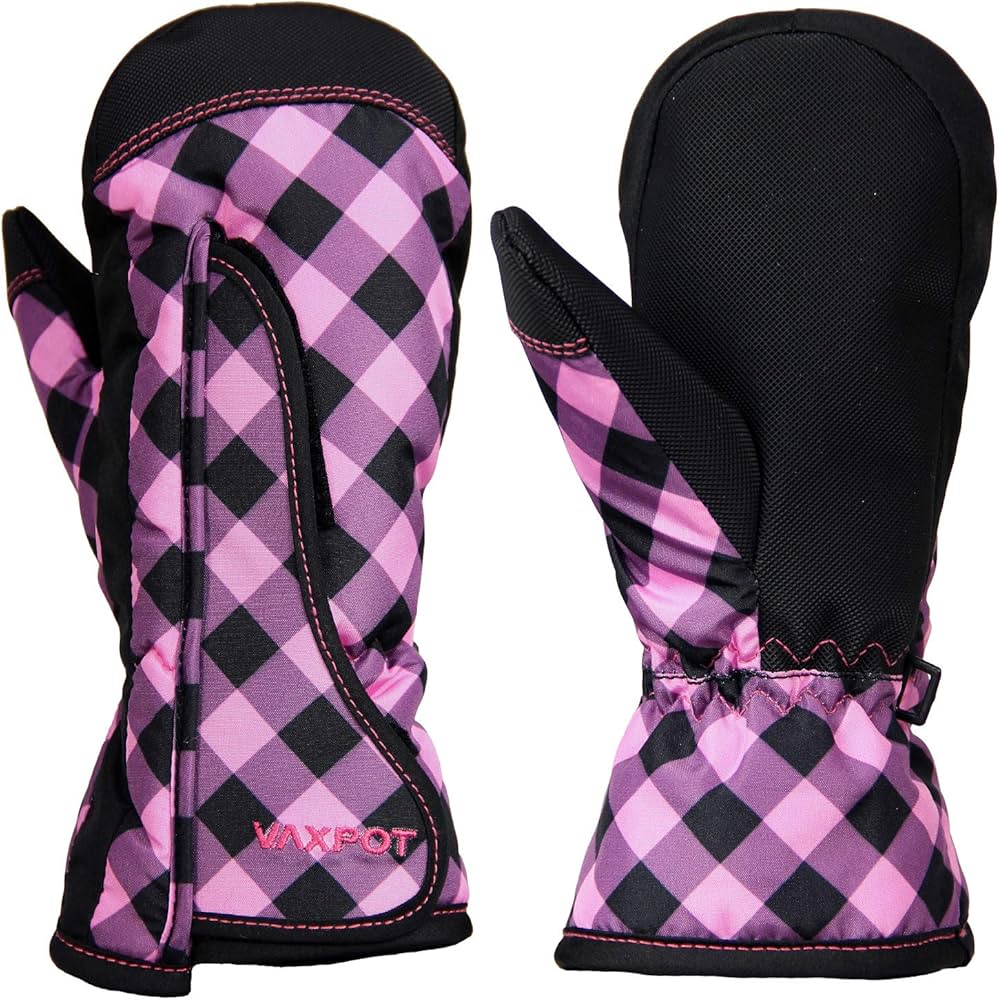 Amazon | VAXPOT(バックスポット) スキーグローブ ミトン キッズ