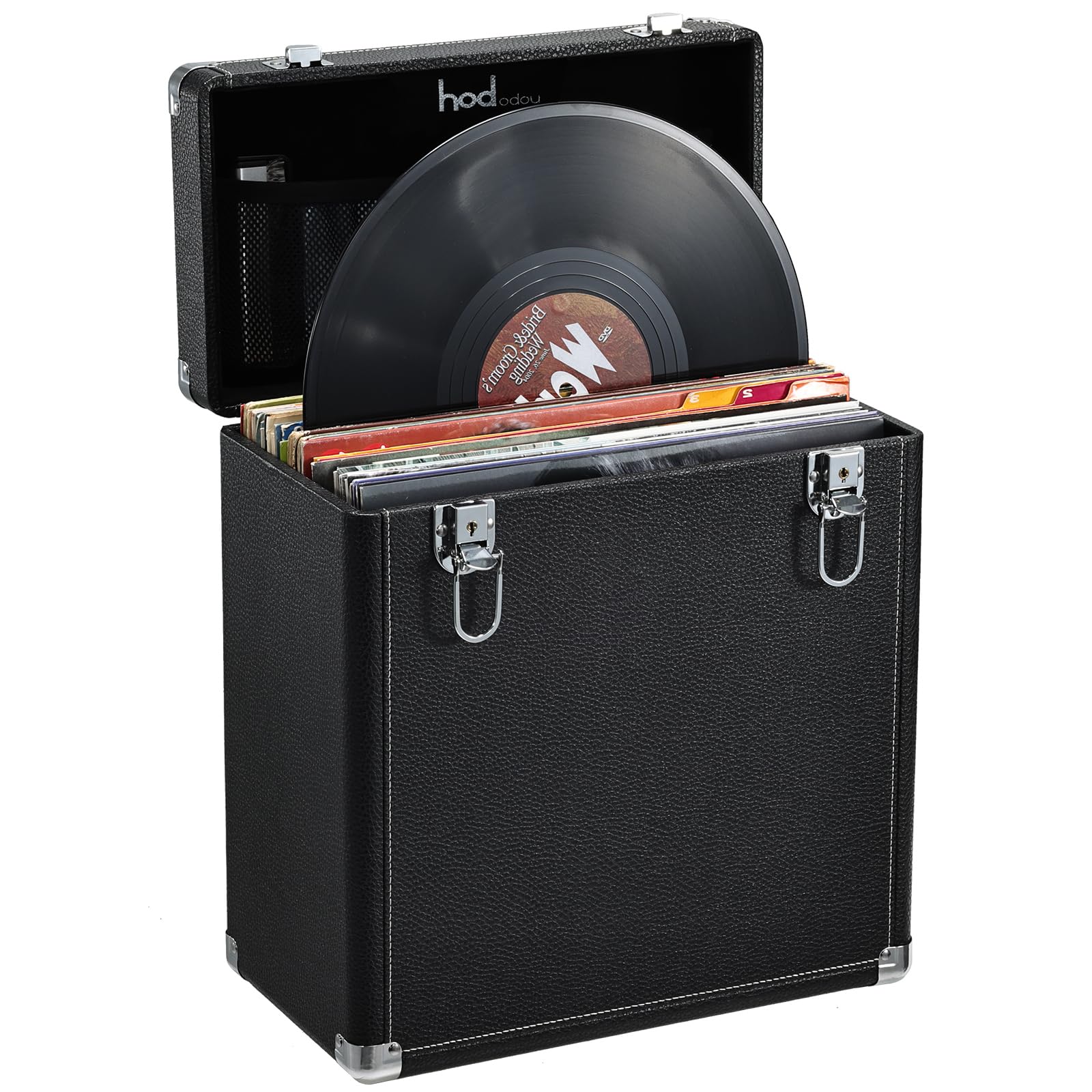 Amazon.com - Hododou Vinyl Record Storage Box with Lock Record