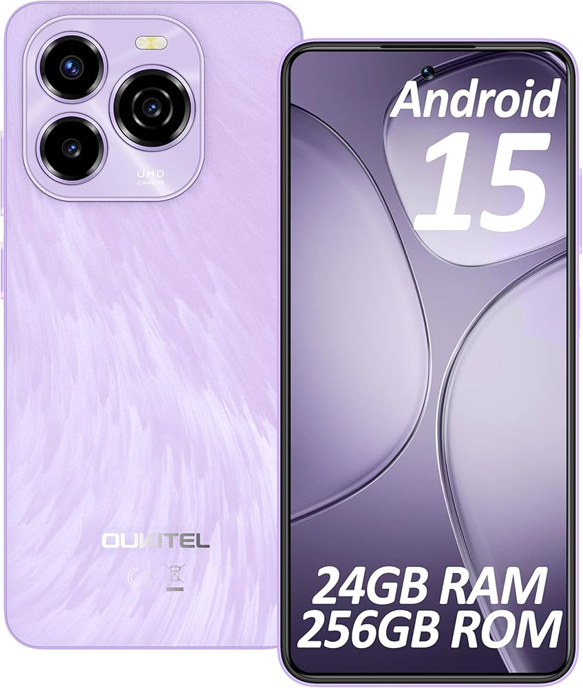 Amazon | OUKITEL C65 PRO SIMフリー スマホ 本体 24GB RAM+256GB ROM