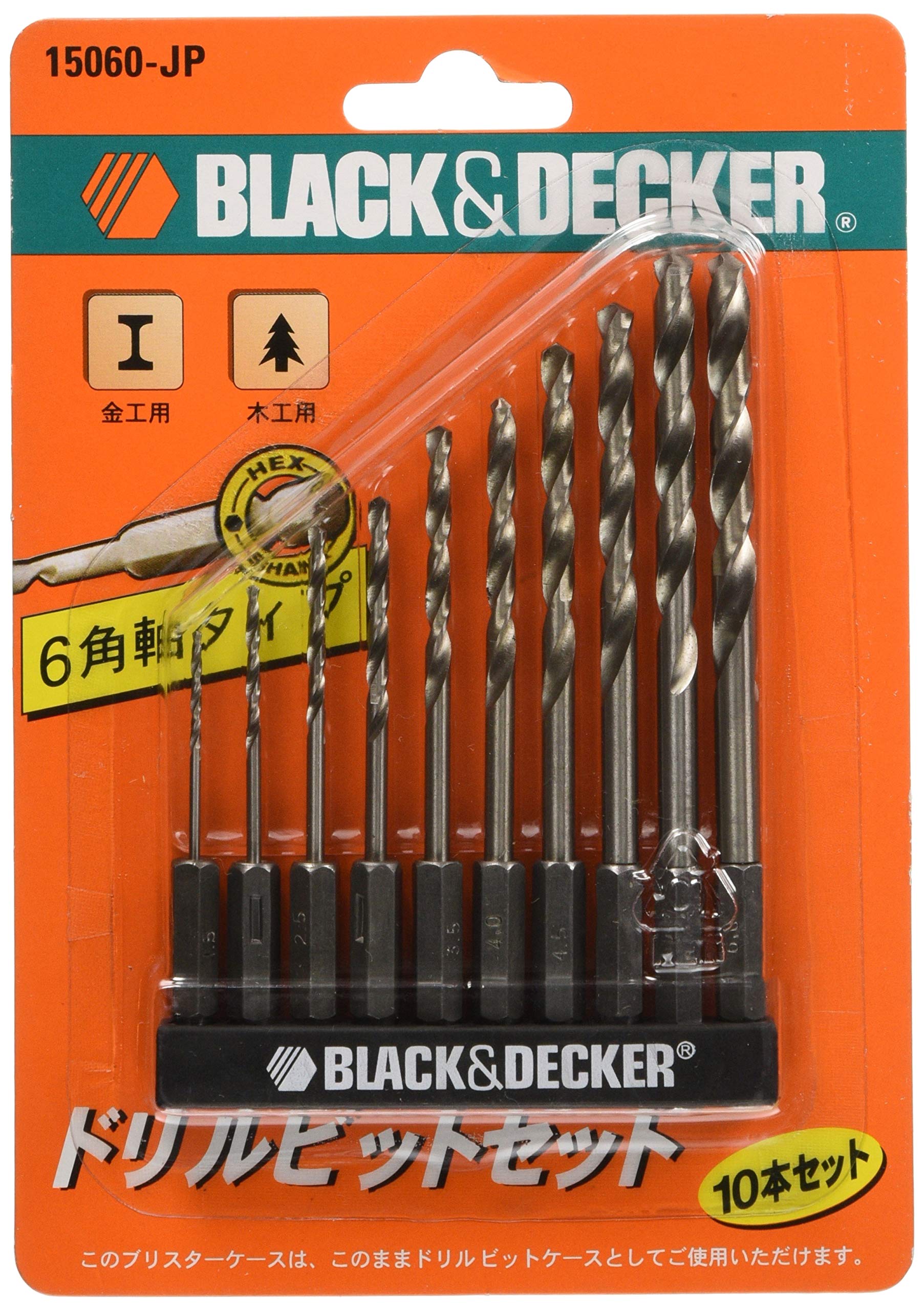Amazon.co.jp: ブラックアンドデッカー(BLACK+DECKER) 6角軸ドリル