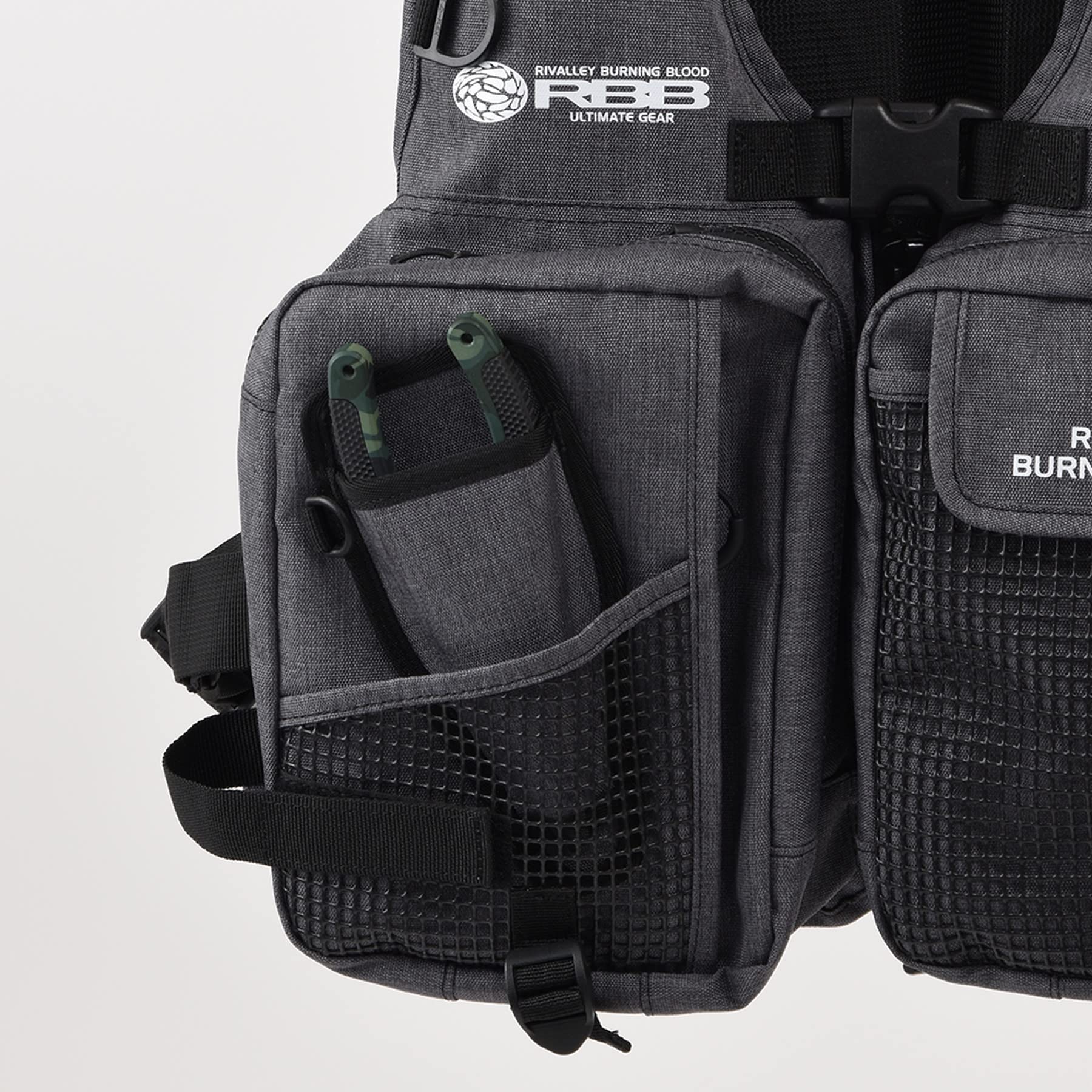 Amazon | 双進(SOSHIN) 7637 RBB タイドゲームベスト グレーデニム