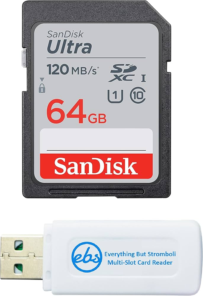 Amazon | SanDisk 64GB SDXC SD Ultra Memory Card Class 10 Works