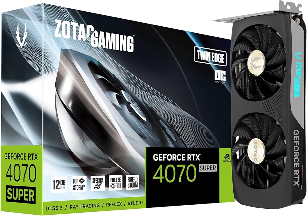 Amazon | ZOTAC ゲーミングGeForce RTX 4070 Super Twin Edge OC DLSS