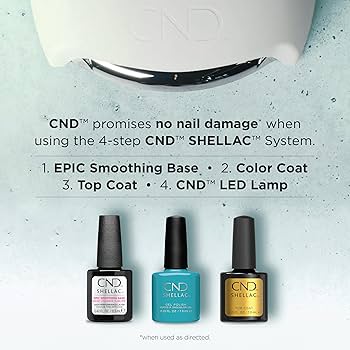 Amazon.com: CND Shellac Gel Nail Polish, Long-lasting Nail Paint