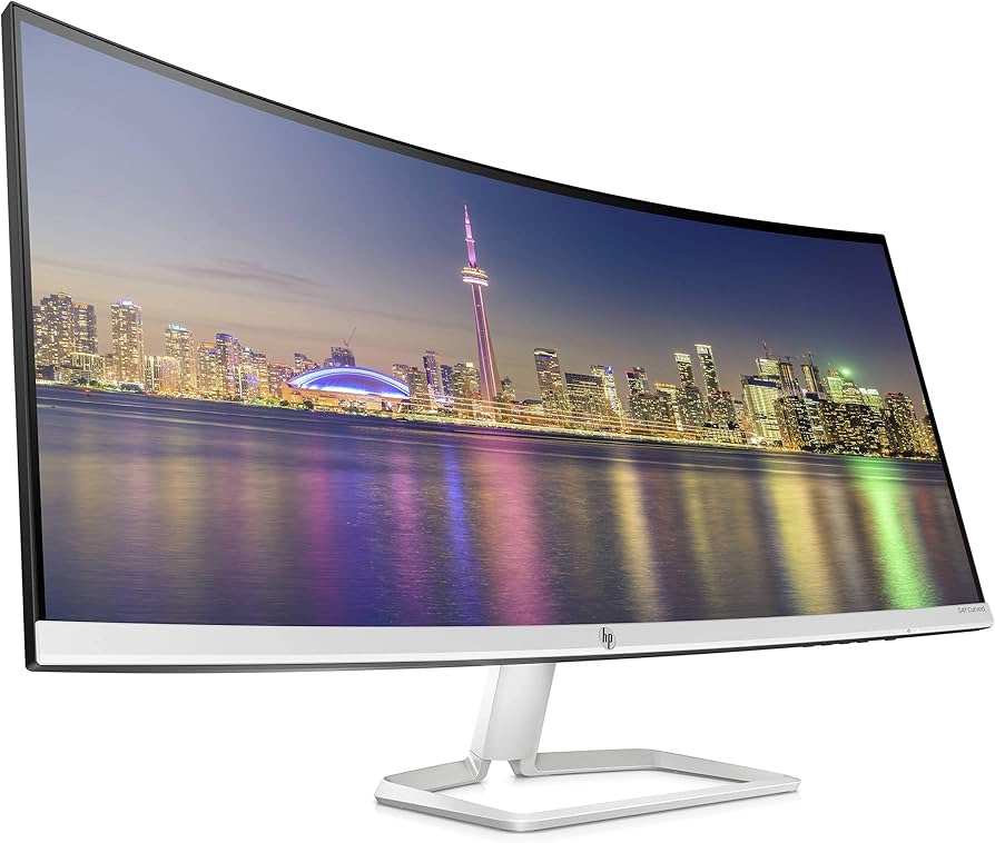 Amazon.com: HP 34f 34” Curved Monitor with AMD FreeSync Technology
