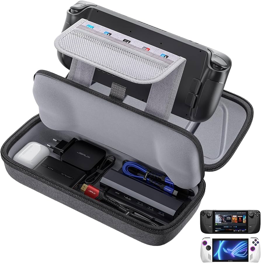 Amazon.com: JSAUX Carrying Case Compatible with Steam Deck/ROG