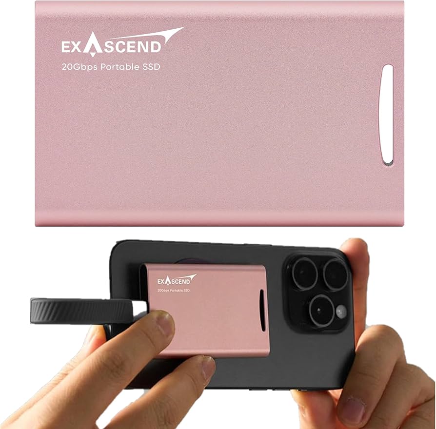 Amazon.com: Exascend Element Portable SSD 4TB / 2TB / 1TB, 20Gbps