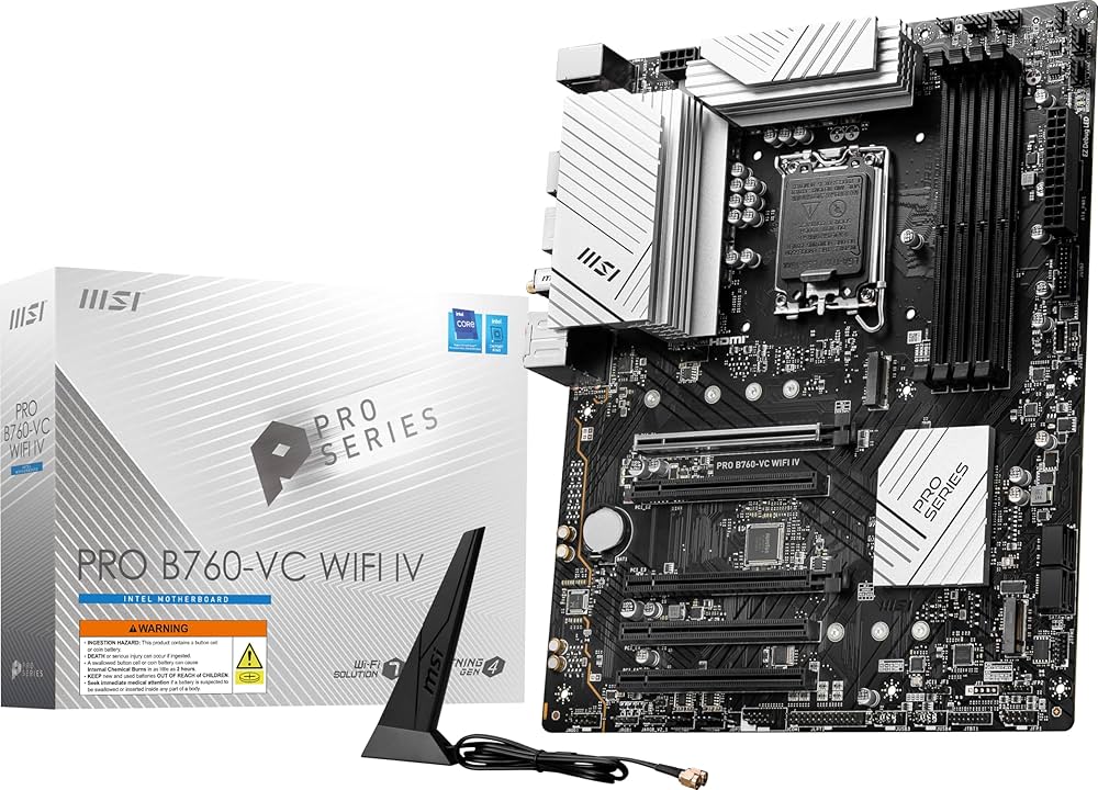 Amazon | MSI PRO B760-VC WiFi IV ProSeries マザーボード (第14/13
