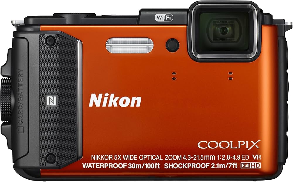 Amazon.co.jp: Nikon デジタルカメラ COOLPIX AW130 オレンジ : 家電