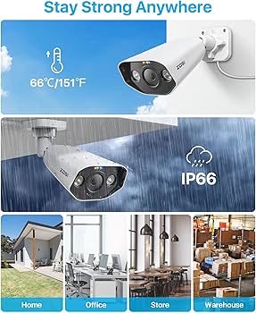 Amazon.com : ZOSI 16CH 4K PoE Security Camera System with 2 Way