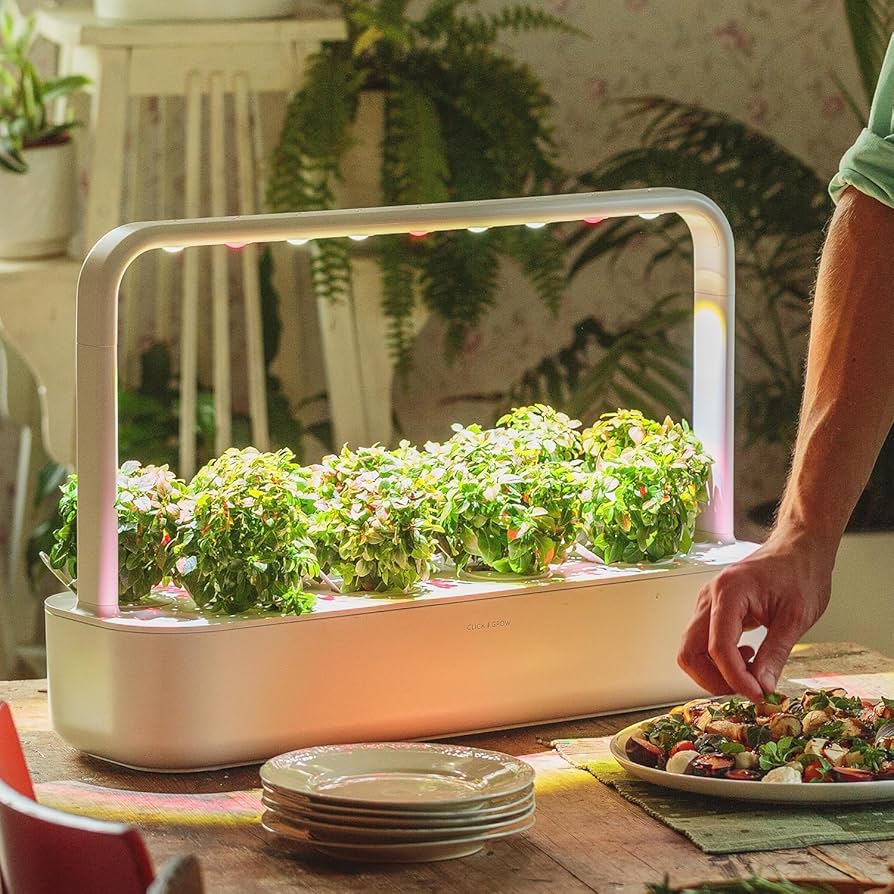 Amazon.com: Click & Grow Indoor Herb Garden Kit with Grow Light