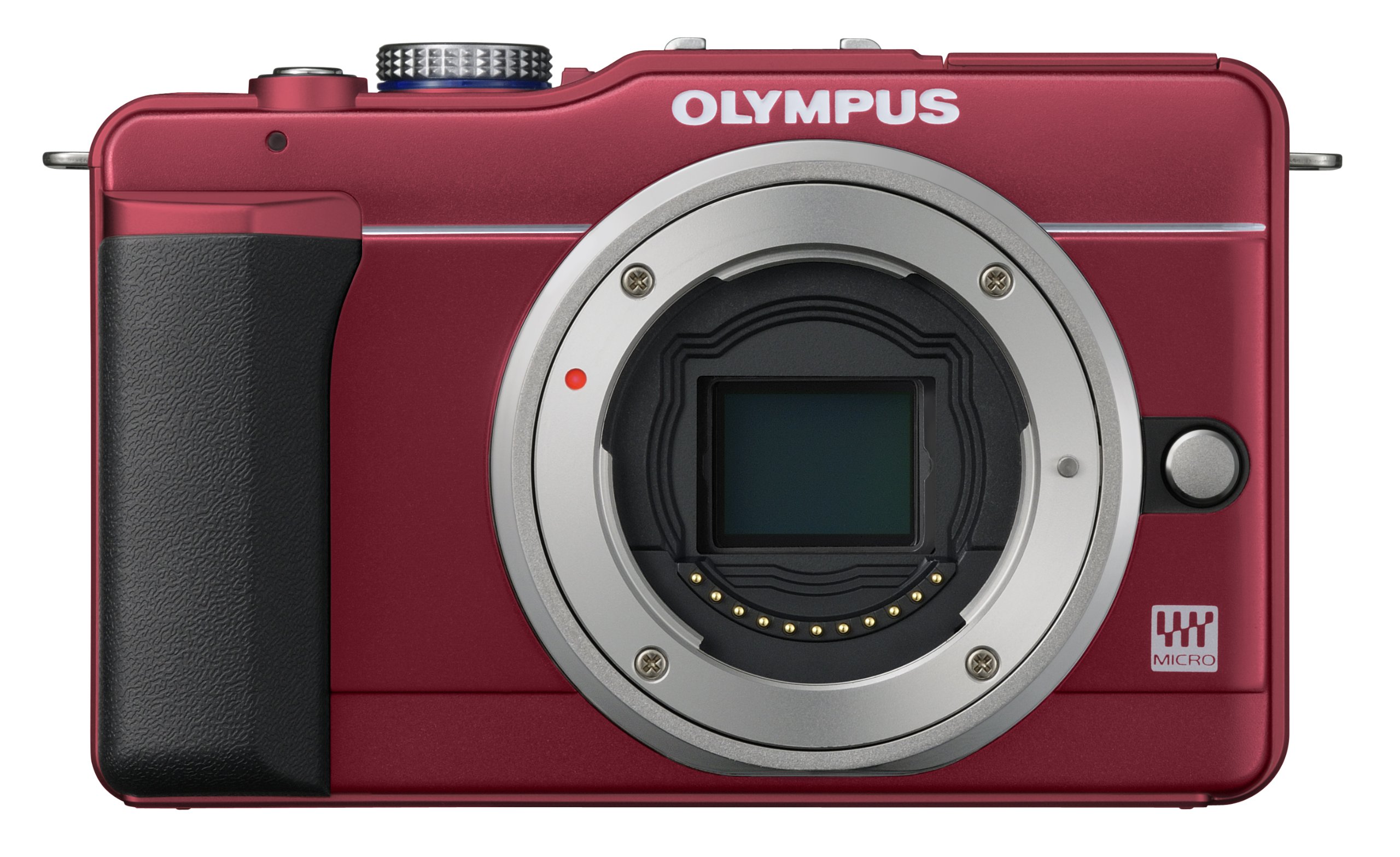 Amazon.co.jp: OLYMPUS ミラーレス一眼 E-PL1s レンズキット レッド E