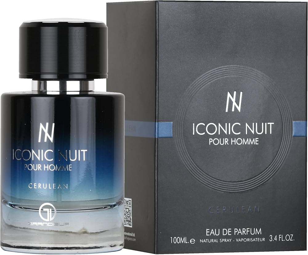 Amazon.com : Grandeur Iconic Nuit Pour Homme 3.4 oz 100 ml Eau De