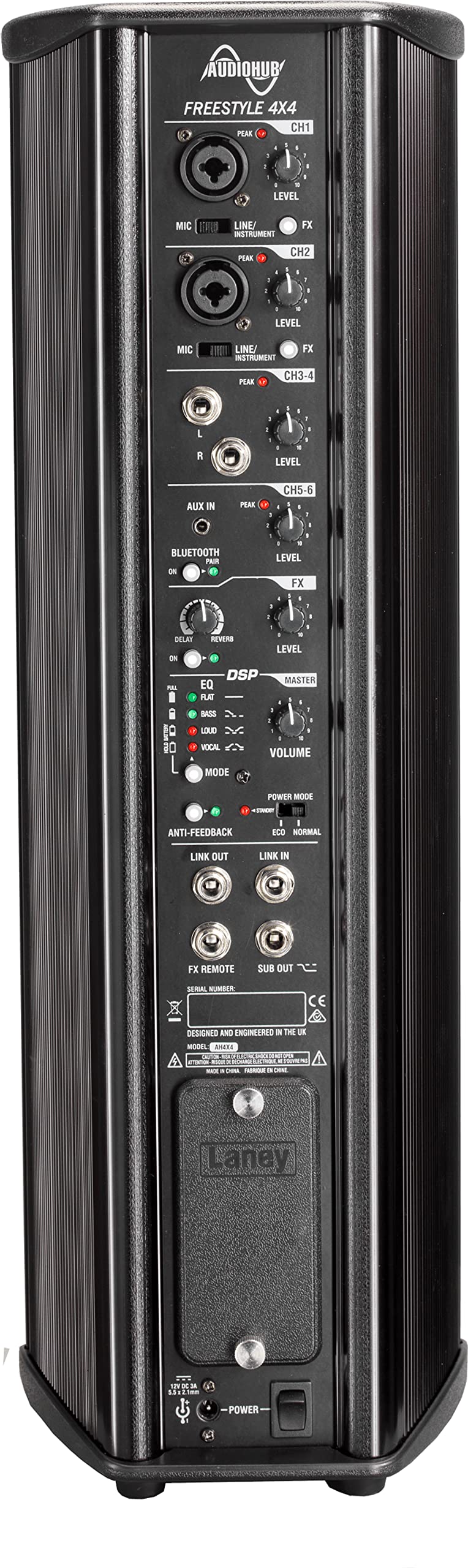 Amazon | Laney (レイニー) 電池駆動マルチアンプ Freestyle 4X4 | PA