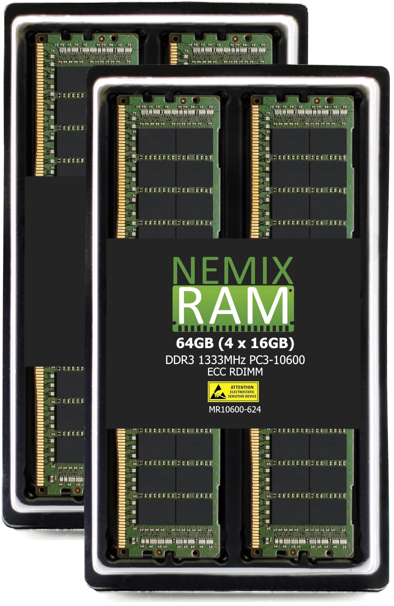 Amazon.co.jp: NEMIX RAM 64GB (4X16GB) DDR3 1333MHZ PC3-10600 2Rx4
