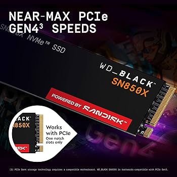 Amazon | WD_BLACK 1TB SN850X NVMe 内蔵型ゲーミングSSD ソリッド