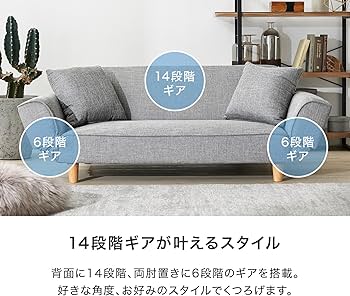 Amazon.co.jp: LOWYA ロウヤ ソファ ソファベッド リビングソファ 二人