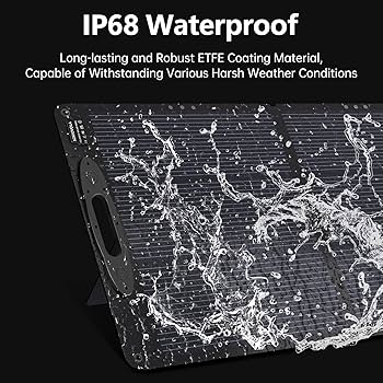 Amazon.com : SOKIOVOLA 110W 18V Portable Solar Panel Kit,Portable